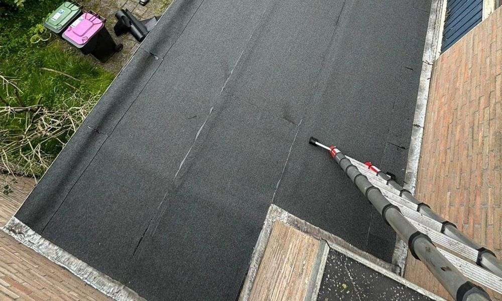 Plat dak geplaatst door dakdekker in Boskoop Plat dak geplaatst door dakdekker in Boskoop