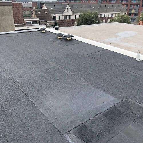Een nieuw bitumen dak in Boskoop Een nieuw bitumen dak in Boskoop