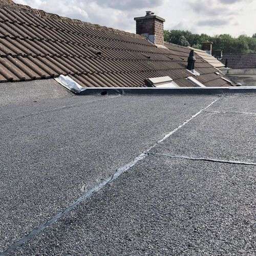 Nieuw plat dak gelegd in Boskoop